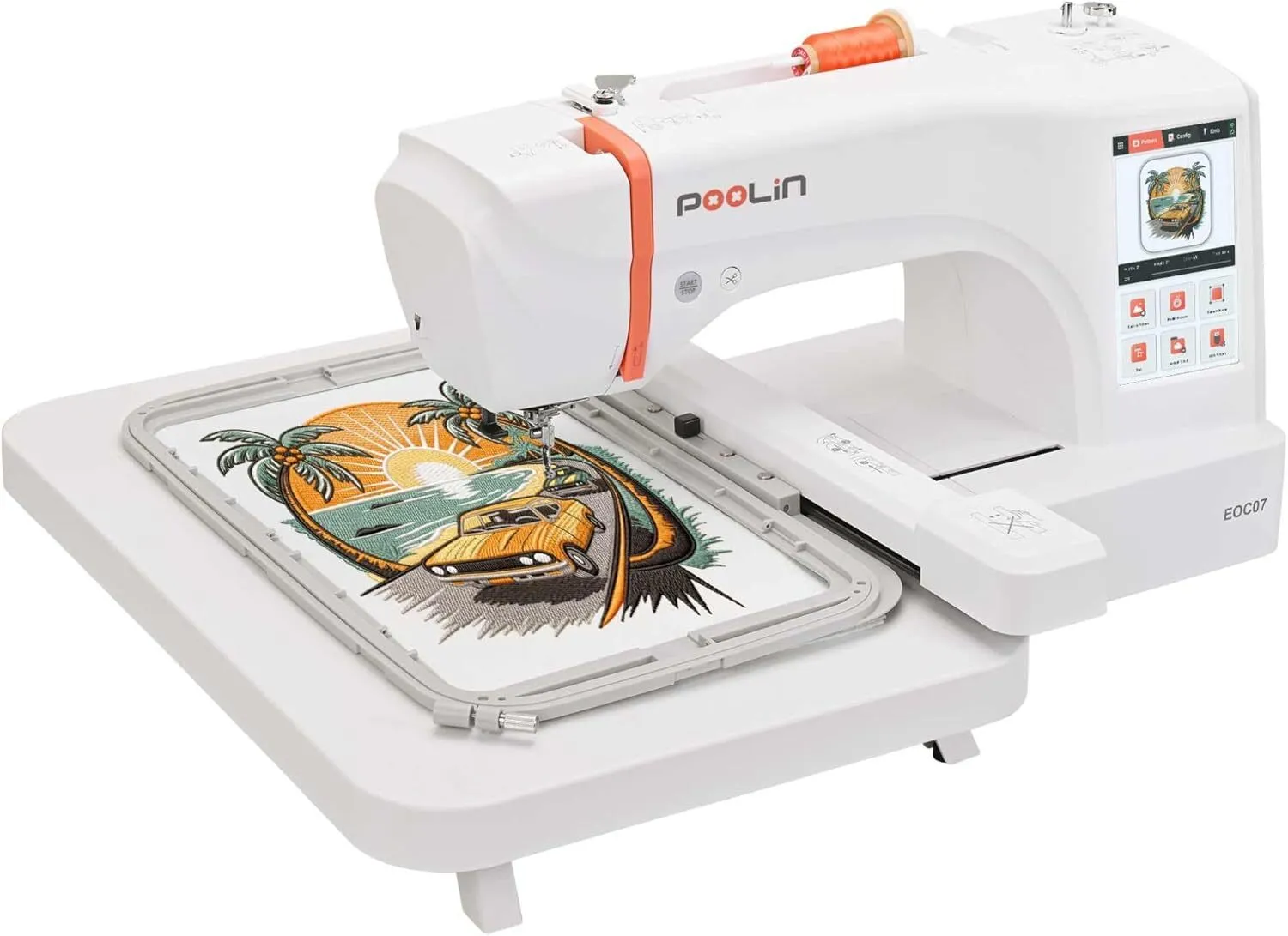Poolin EOC07 Embroidery Machine