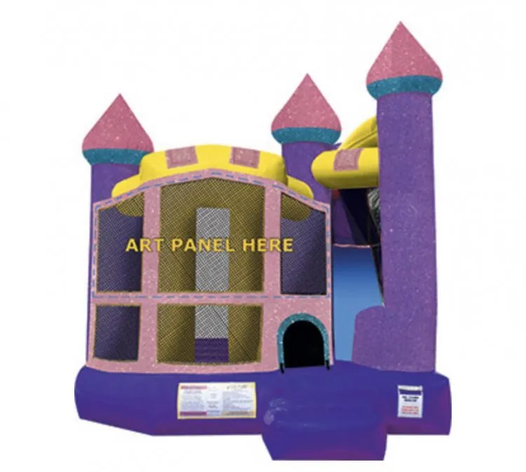 Dazzling Backyard Combo Bounce House