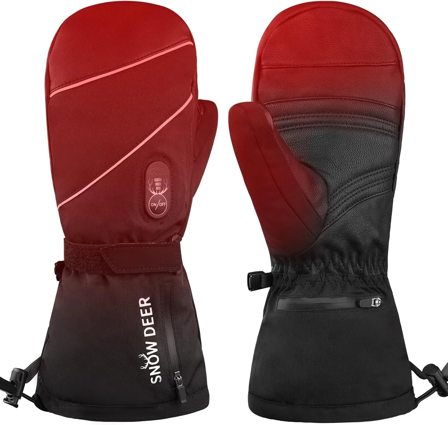 Snow Deer Heated Ski Gloves