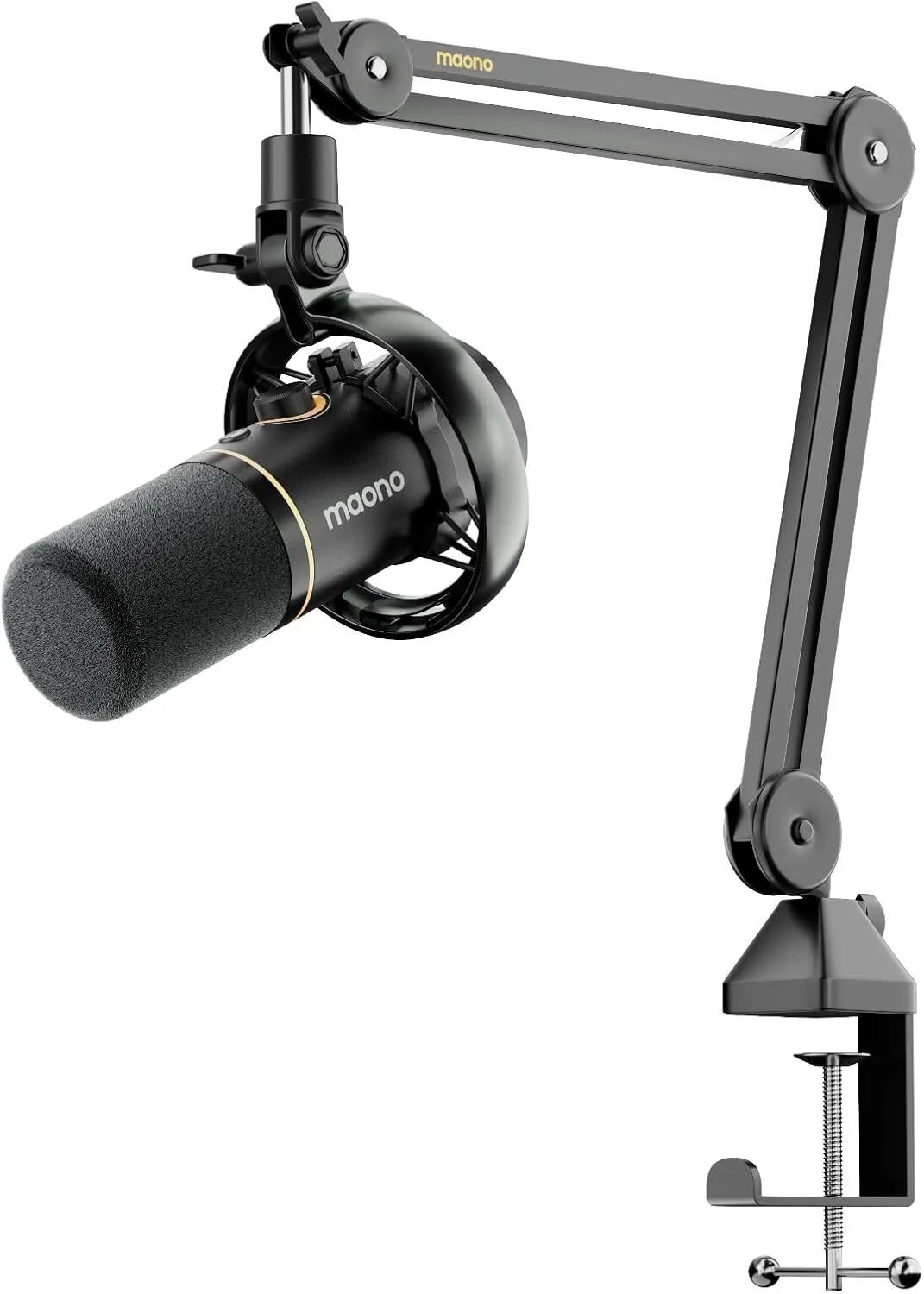 Wireless Podcast Microphone w/ Boom Arm 200W