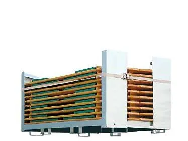 Festbänke Container  / 226x132x90cm / 10 Garnituren / mit Gurt