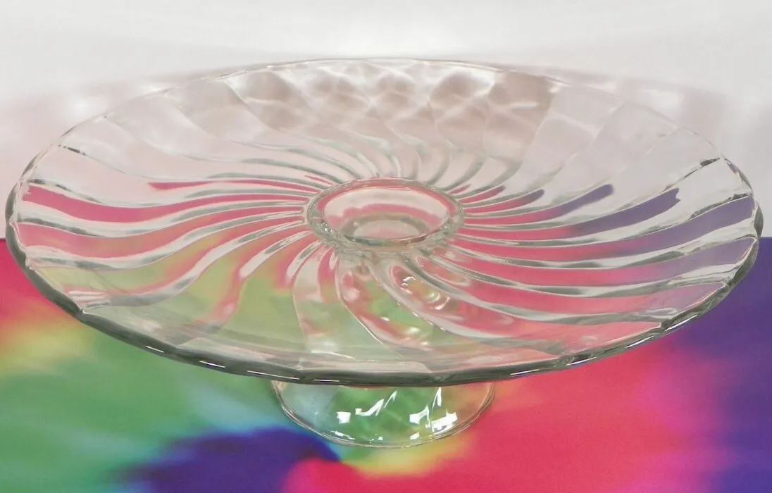 Vintage Crystal Platters