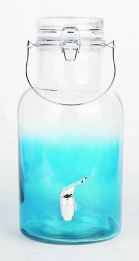 1.2 Gallon, 4.5L Glass Beverage Dispenser