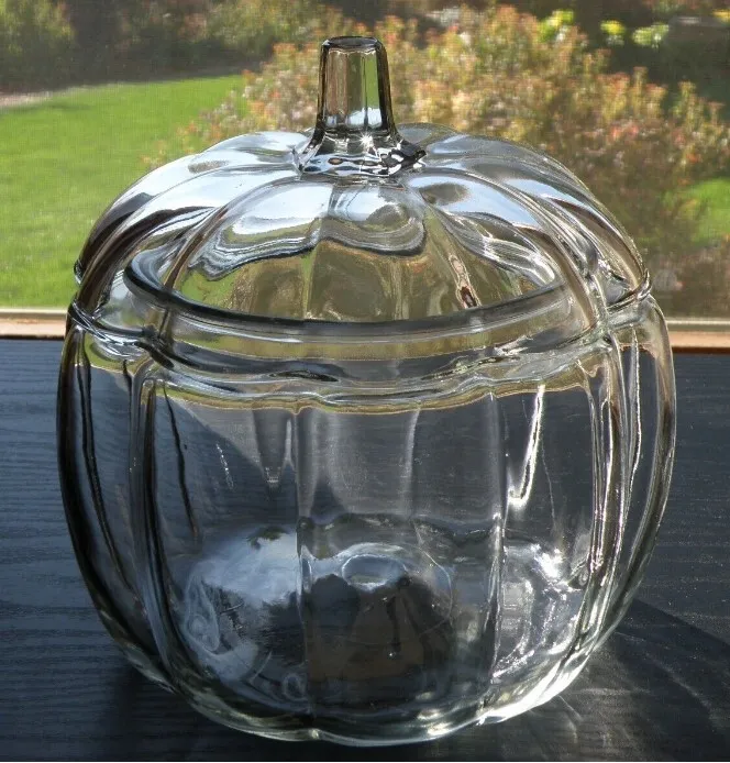 Candy Dish - Vintage Anchor Hocking Pumpikin Shape