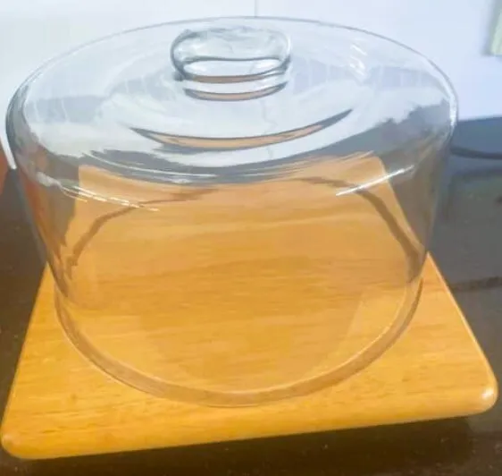 Large Cheese Tray with Cloche