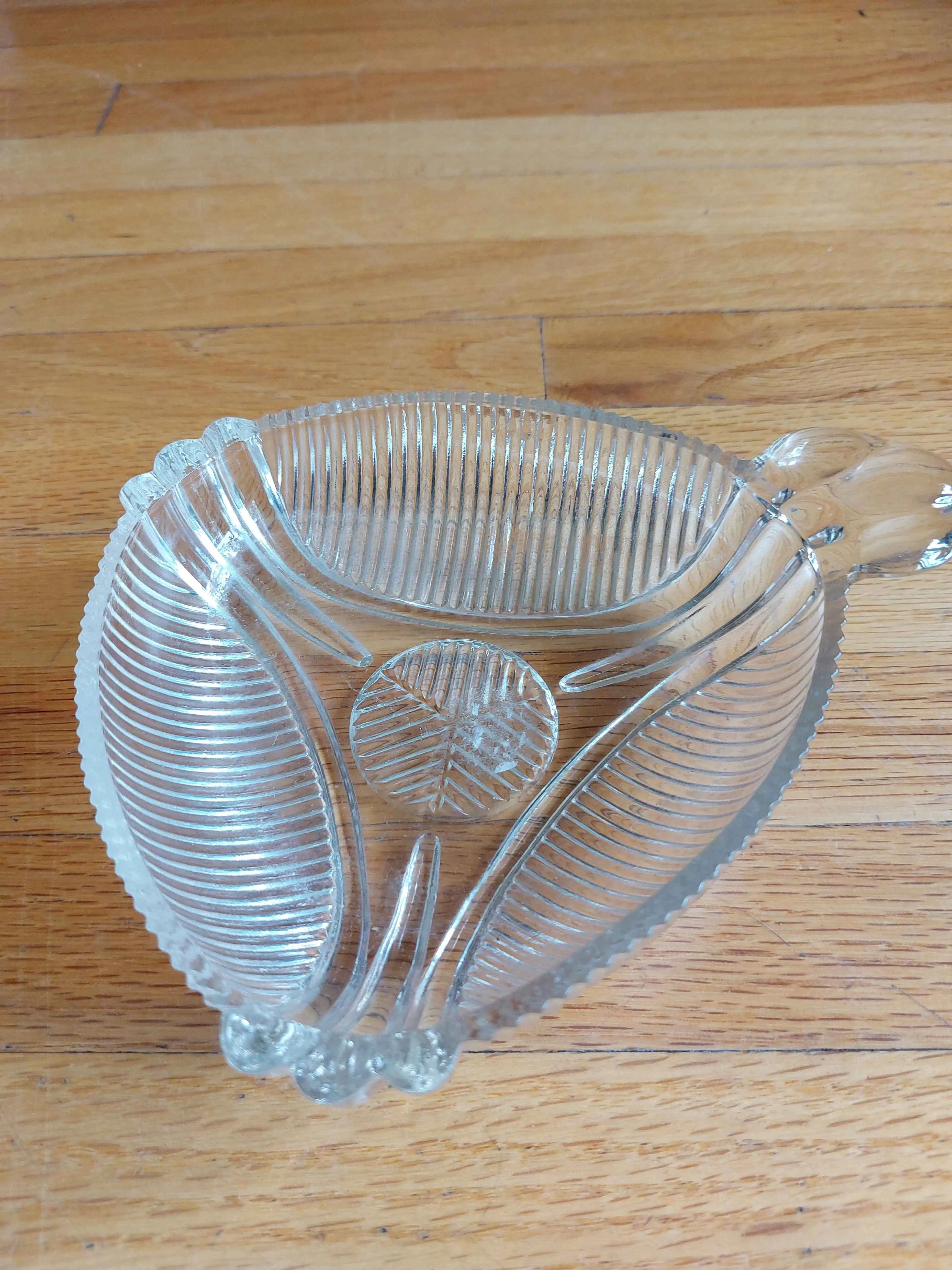 Vintage Hazel Atlas Triangular Dish