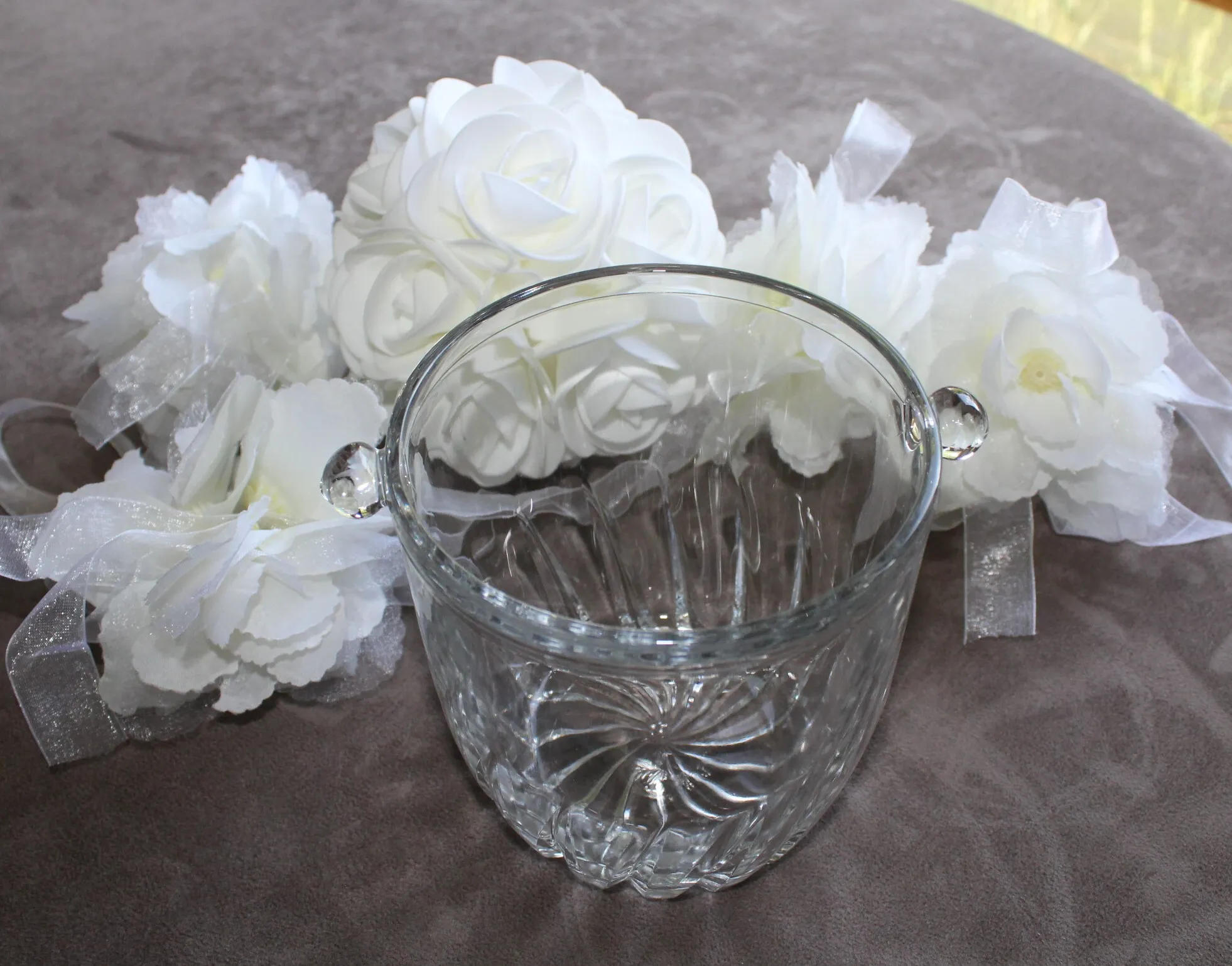 Small Glass Ice Buckets - various styles