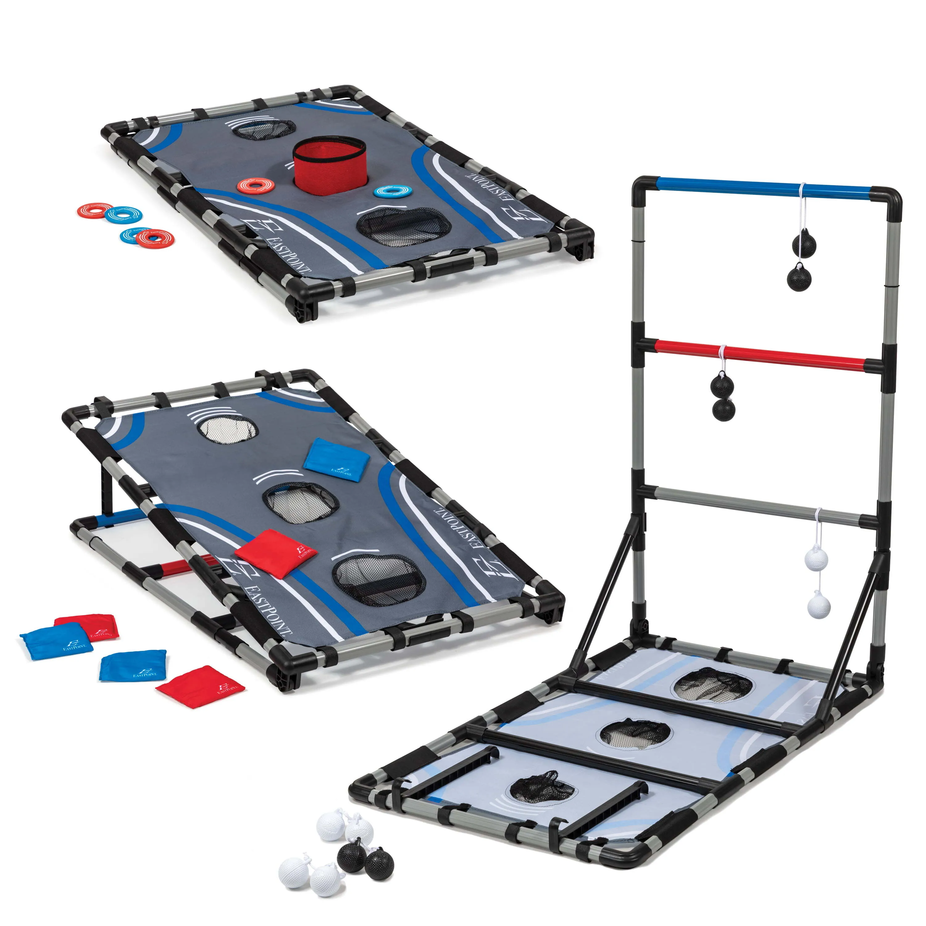 3-in-1 Ladderball, Washer Toss, and Bean Bag Toss