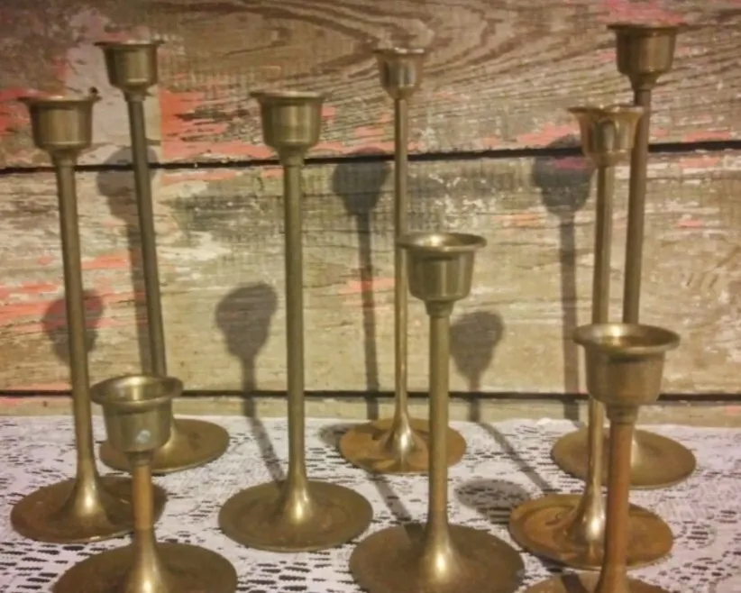 Brass Candlesticks - Skinny