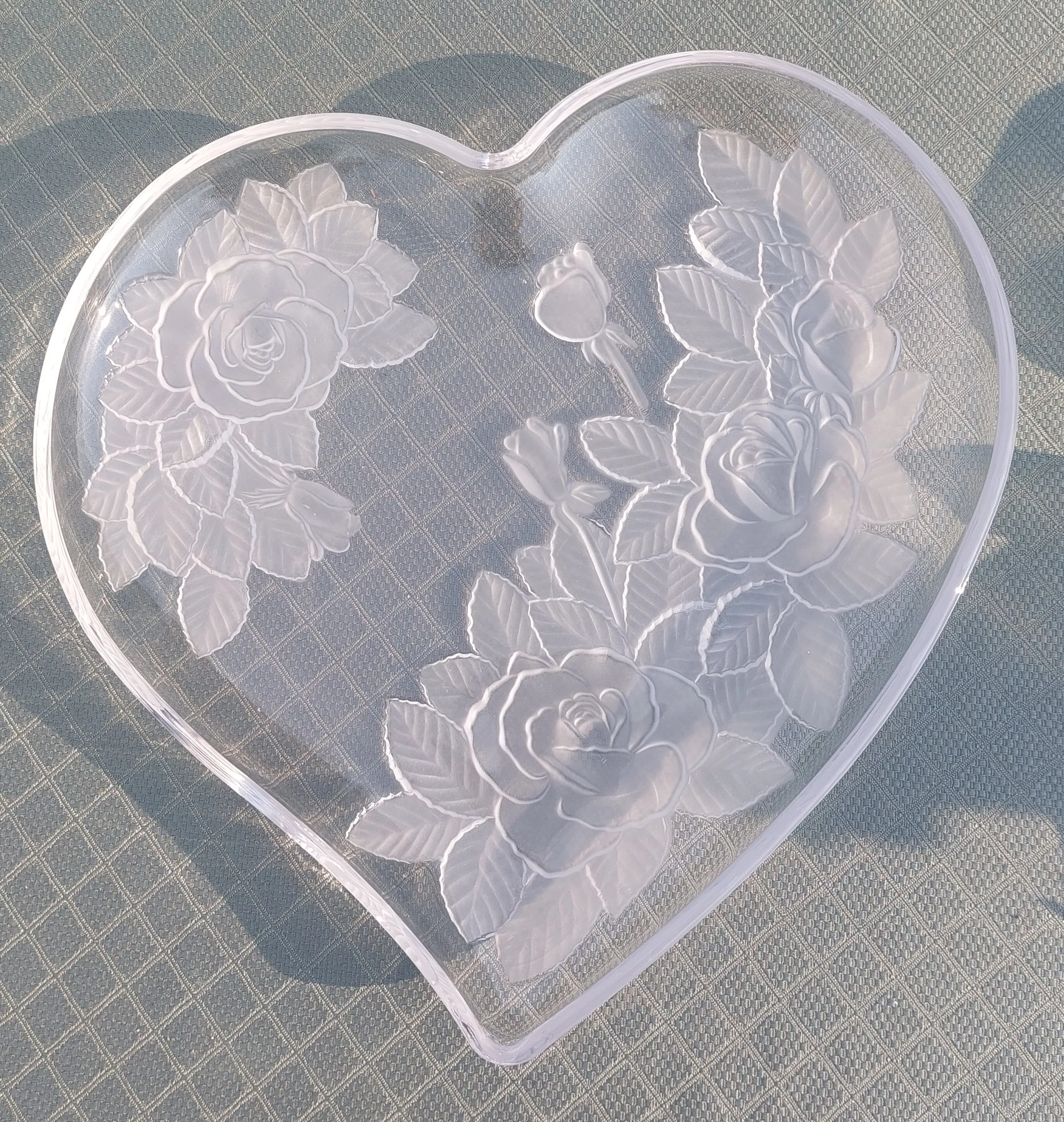 Mikasa Heart Shaped Platter - Studio Nova Winter Pattern