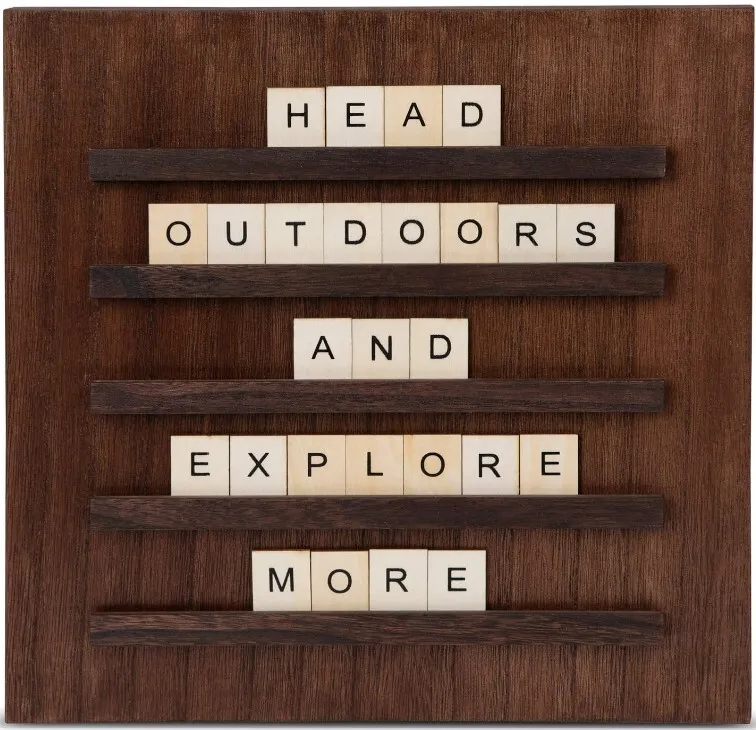 Rustic Customizable Tile Sign