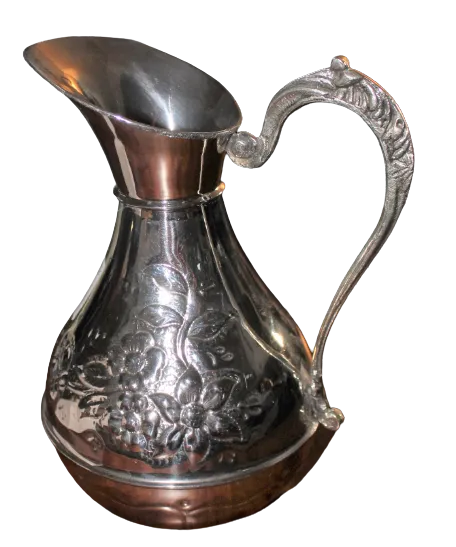 Silver-plated water jug