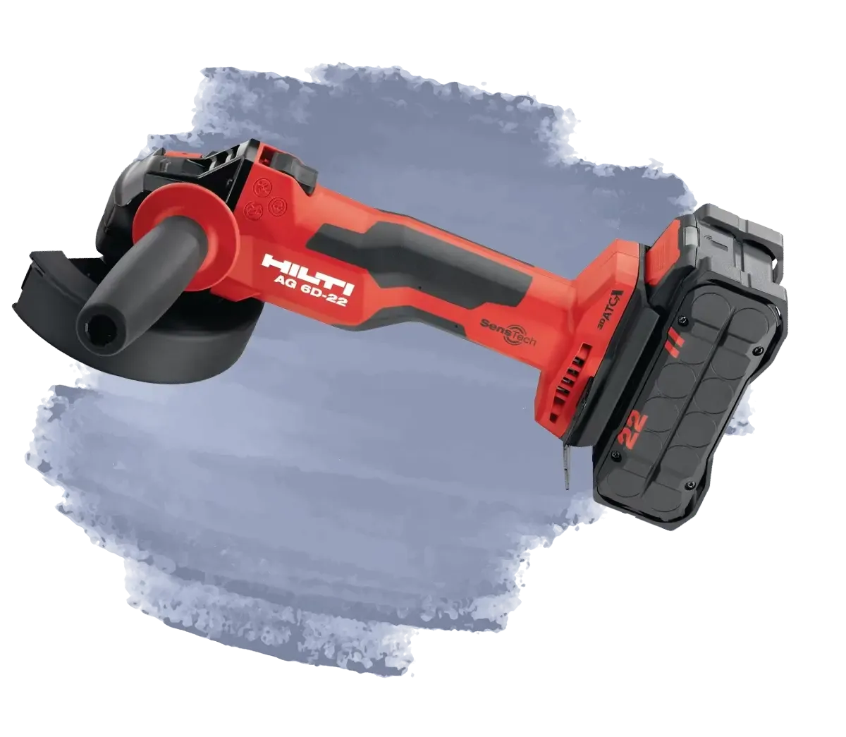 Akku-Winkelschleifer AG 6D-22 (150 mm)