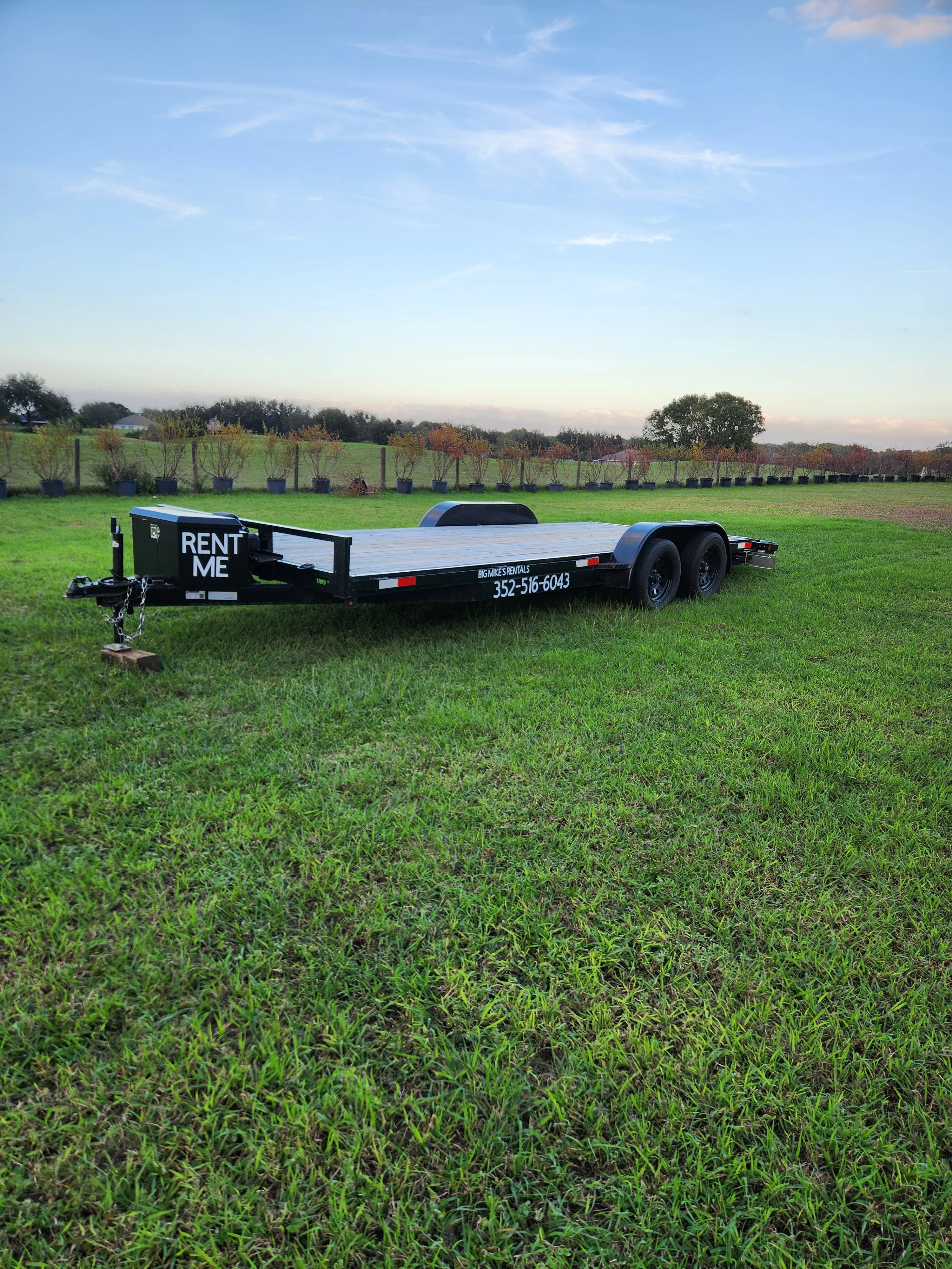 7x20 Car Hauler 7k With 12k Pound Winch