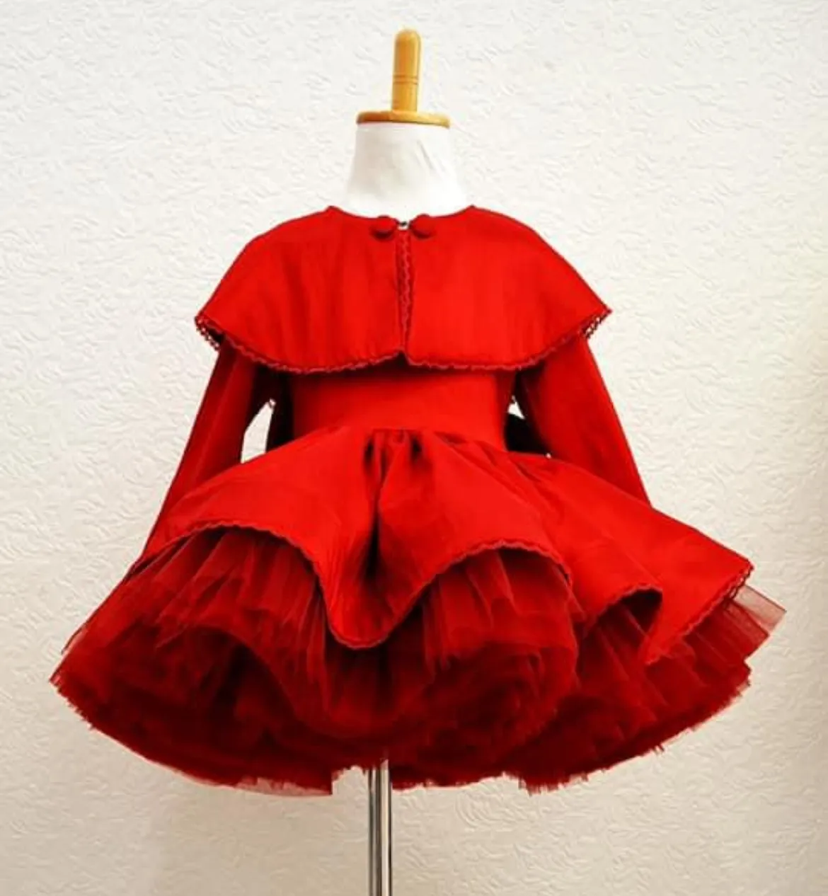 Aggie & Francois Caped Taffeta  Size 10 