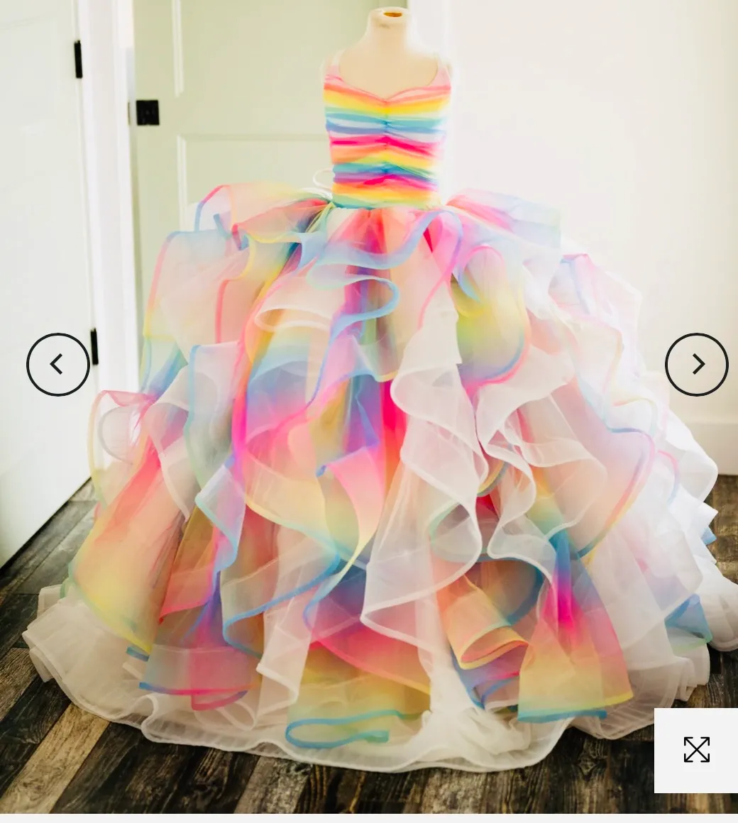 Little Dreamers Rainbow Dreams Size 10, fits 8-12