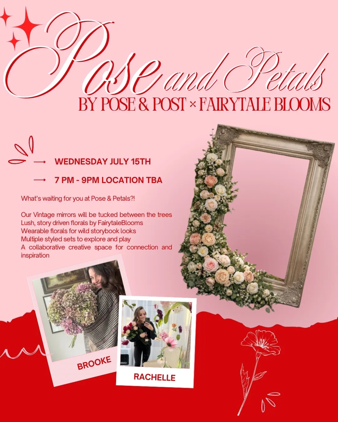 Photographer Ticket - Pose & Petals