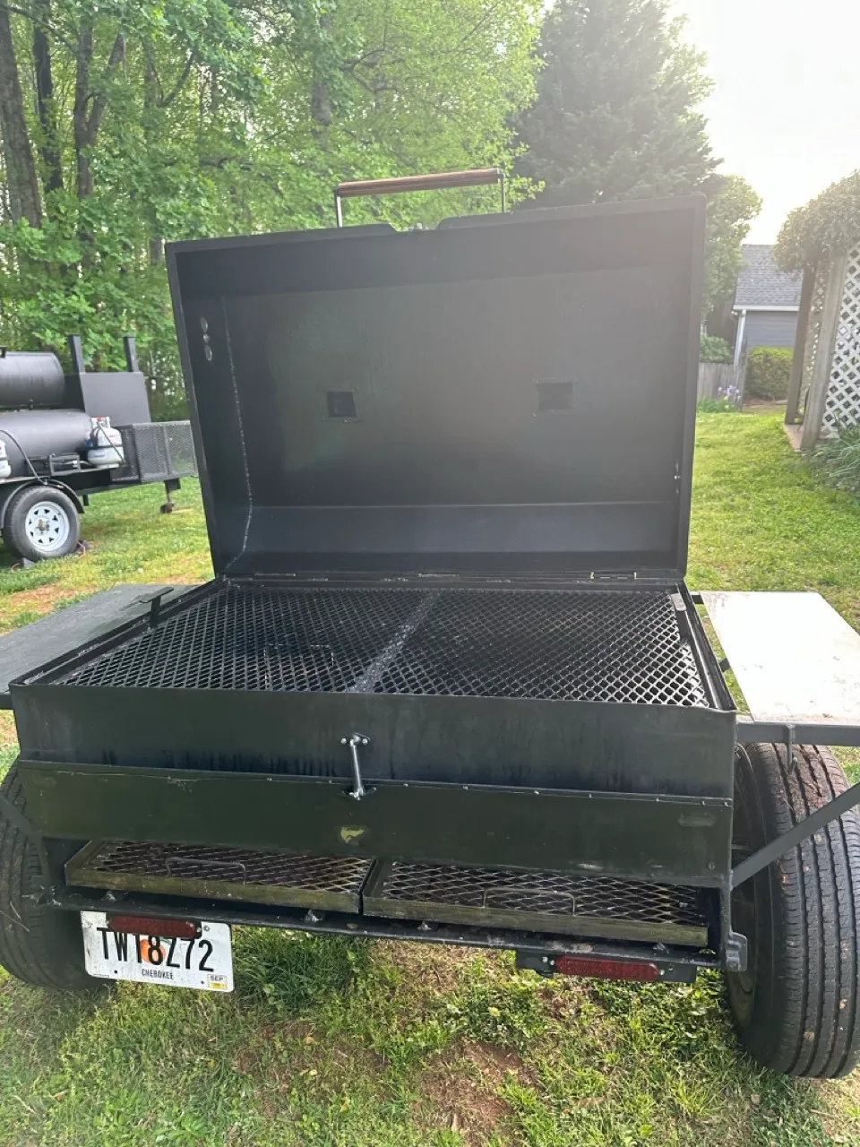Charcoal Grill Trailer 1500