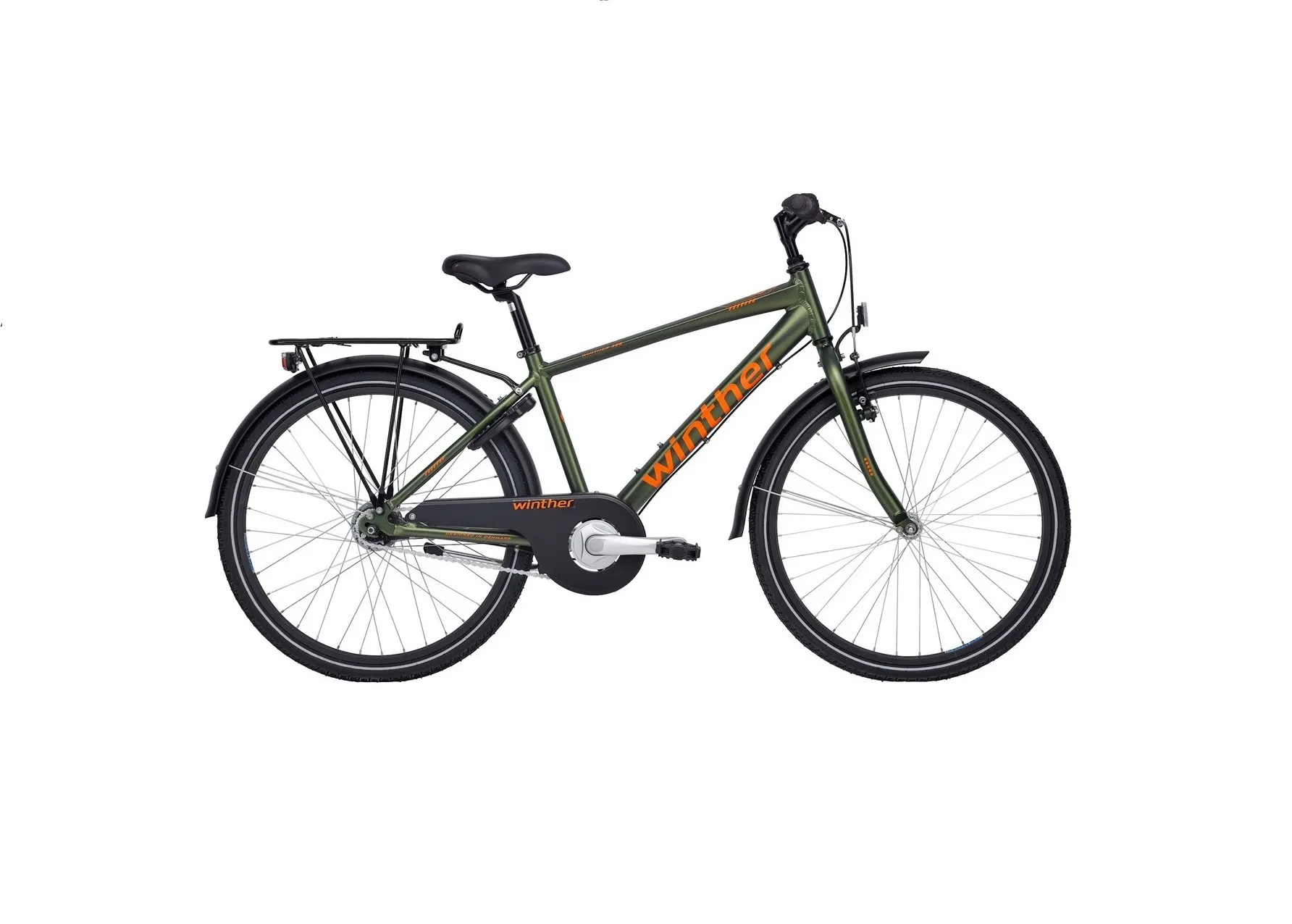 Børnecykel med høj indstigning