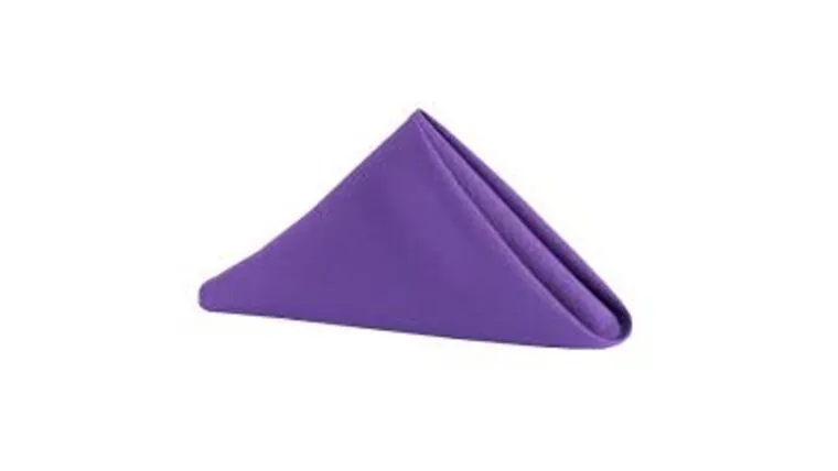 Polyester Napkin 20x20 Purple