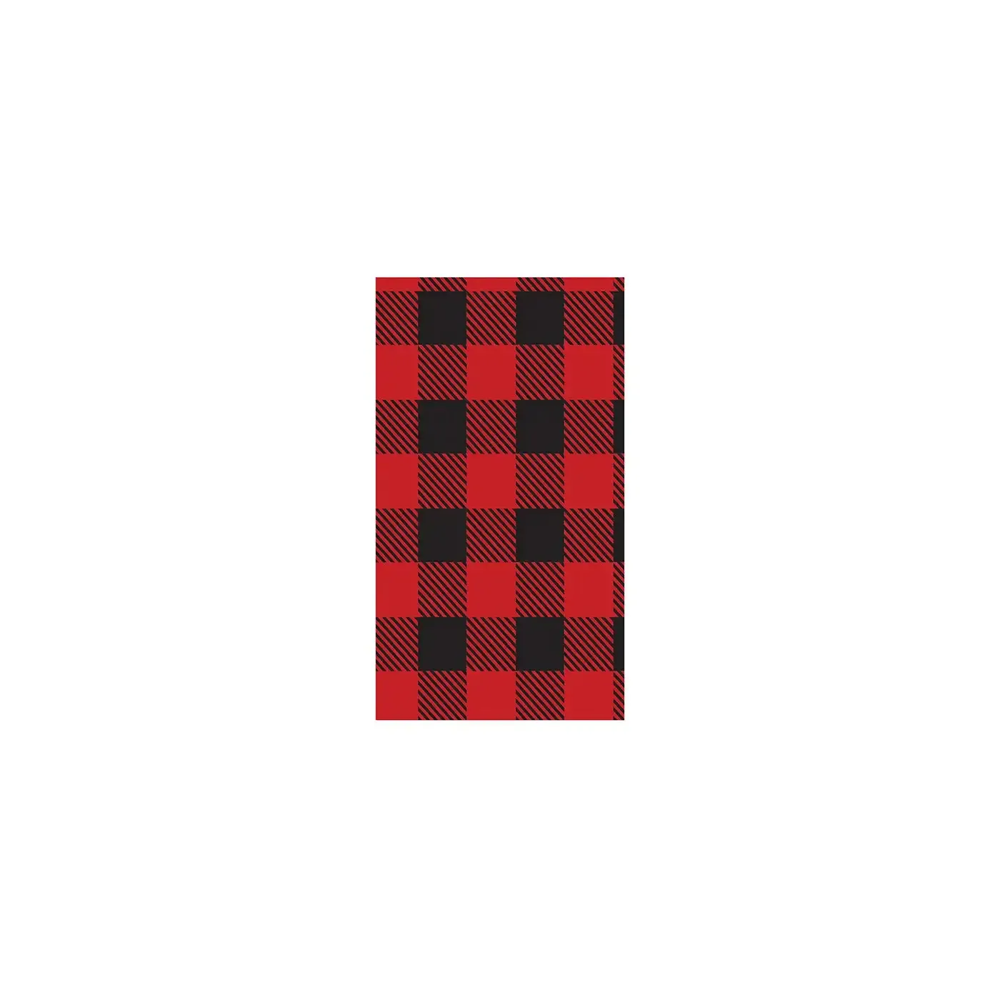Red buffalo plaid napkins
