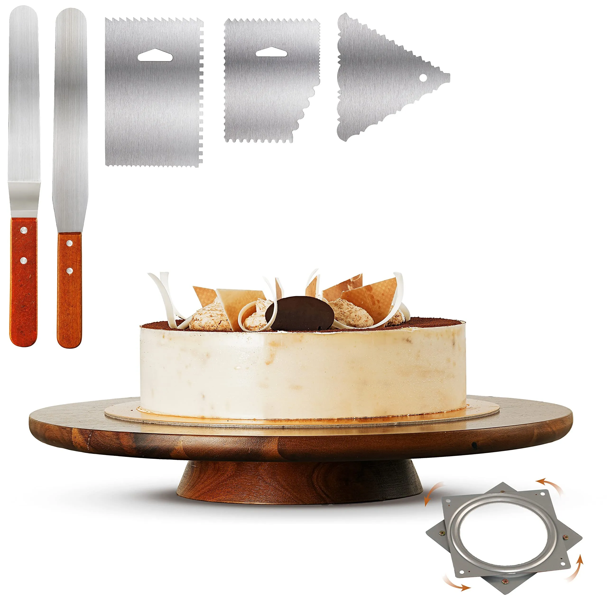 	  13" Rotating Cake Stand 