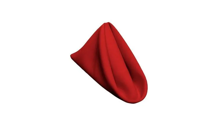 Polyester Napkin 20"x20" - Red