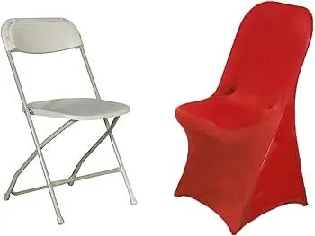  Red Spandex Stretch Folding Chair Cover
