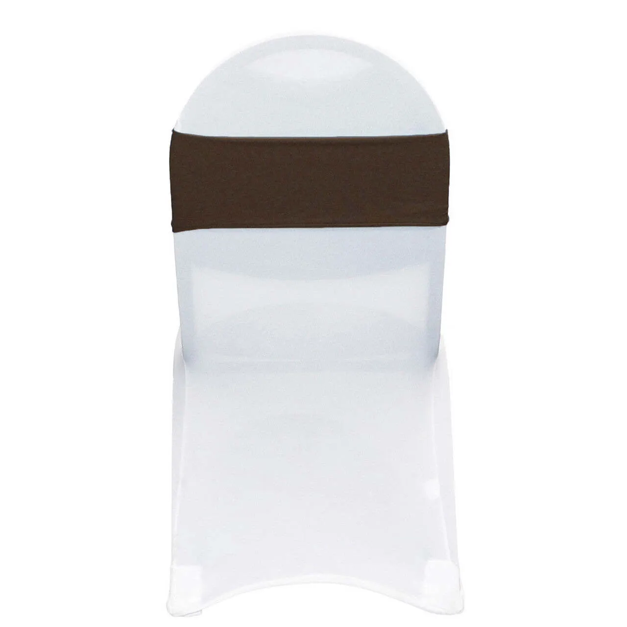 Spandex Chair Band - Chocolate brown