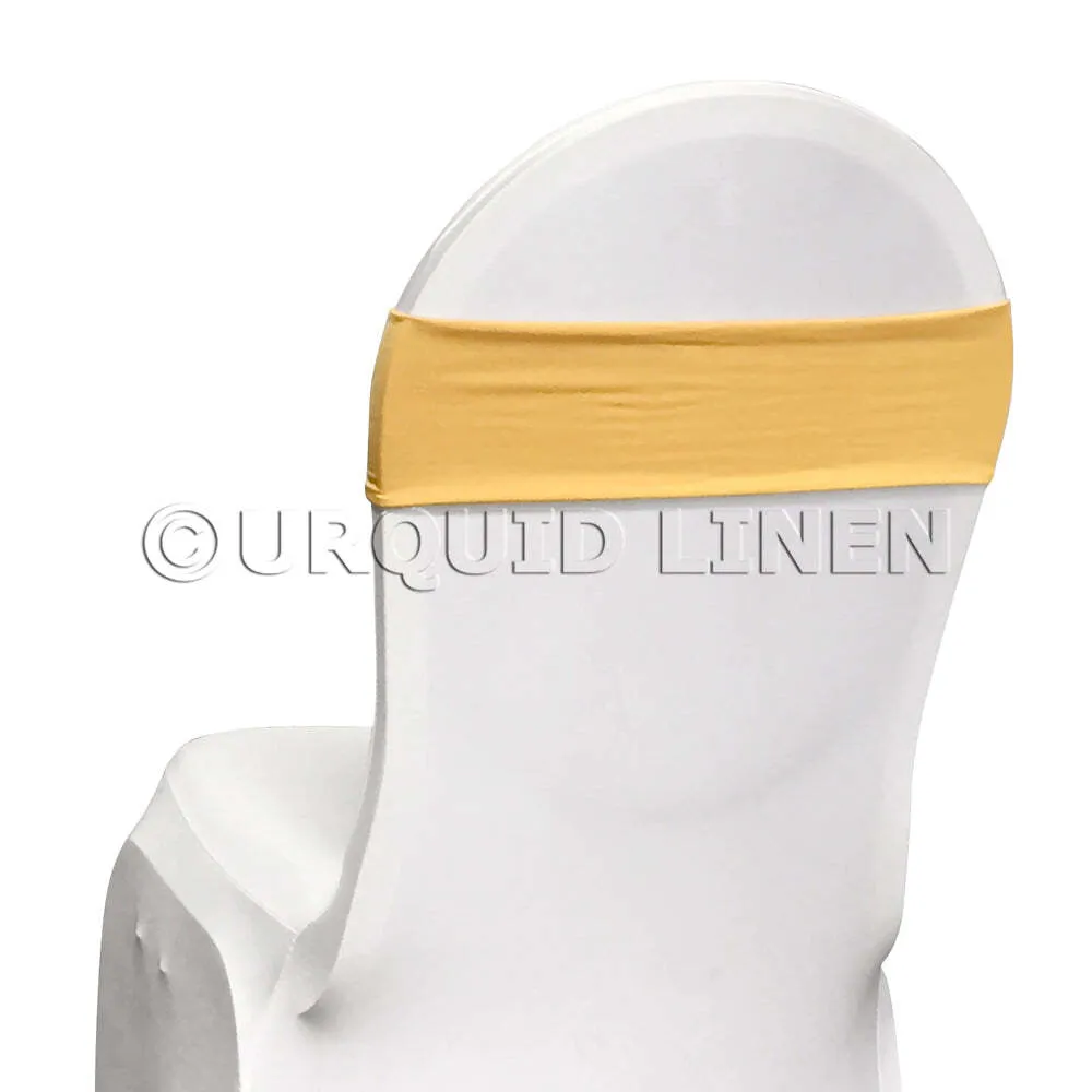 Spandex Chair Band - Bright yellow