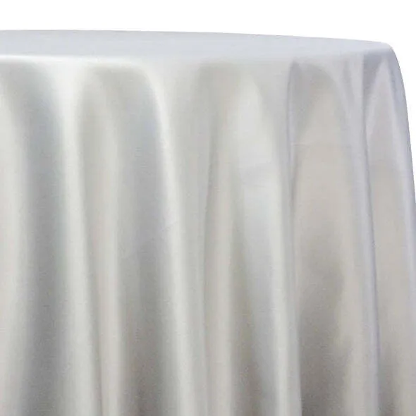 standard satin table runner gray