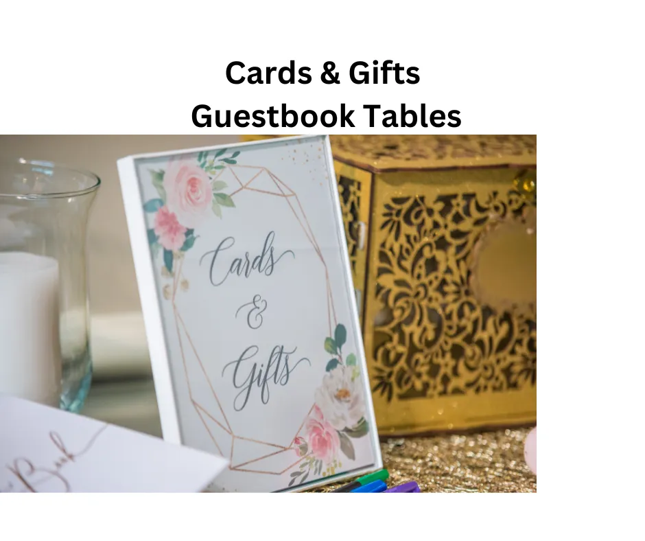 Gift Table & Guest Book Tables