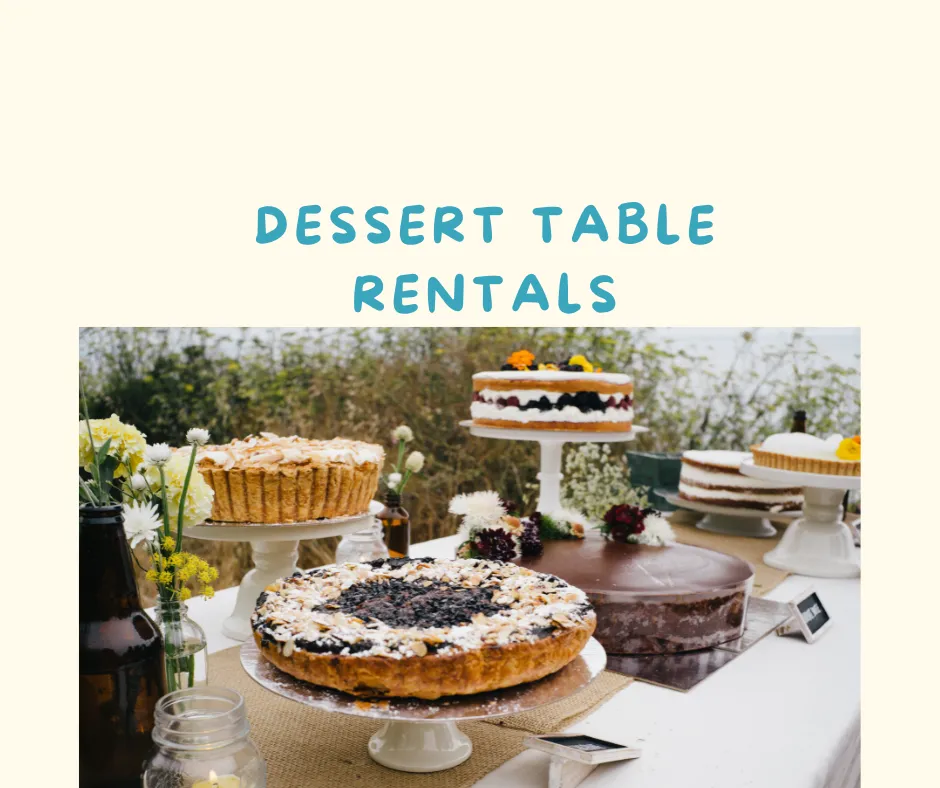 Dessert Table Decorations, Serving Sets & Signs