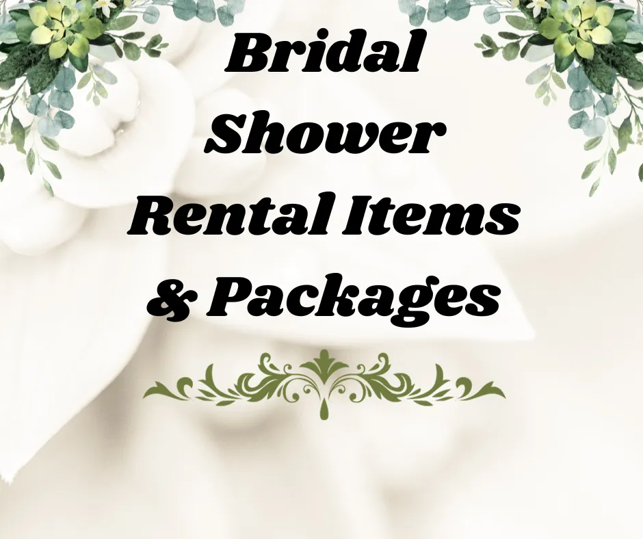 Bridal Shower Decorations & Packages