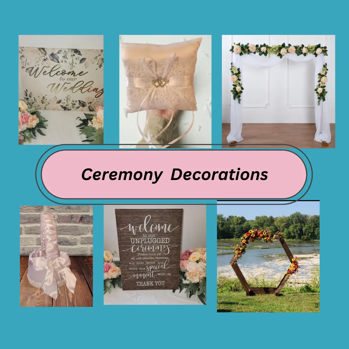 Wedding Ceremony Decoration Rentals