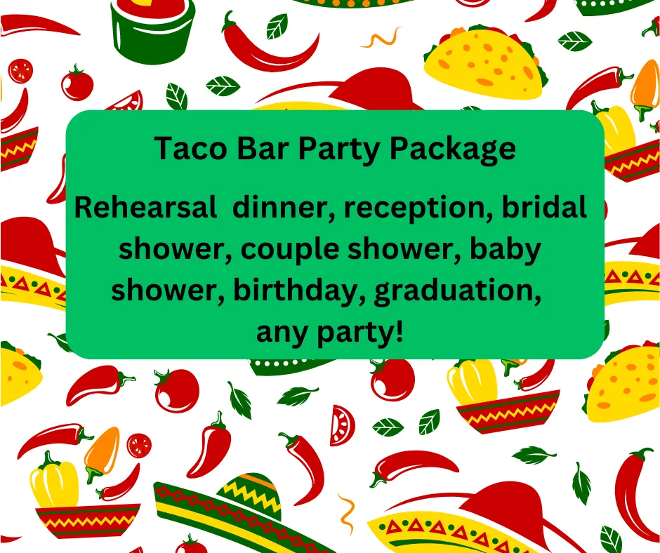 Fiesta Taco Bar Party Package