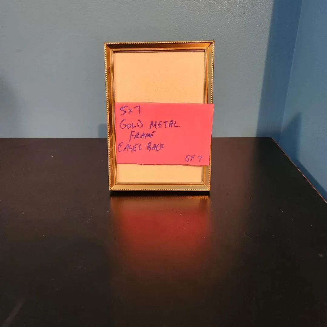 Golden Frame 5x7 Easel Back    GF7