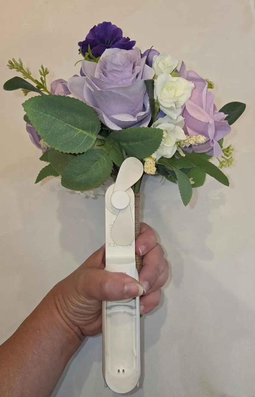 Fan Battery Operated Hand Held Quiet 2 Speeds (QTY 10)