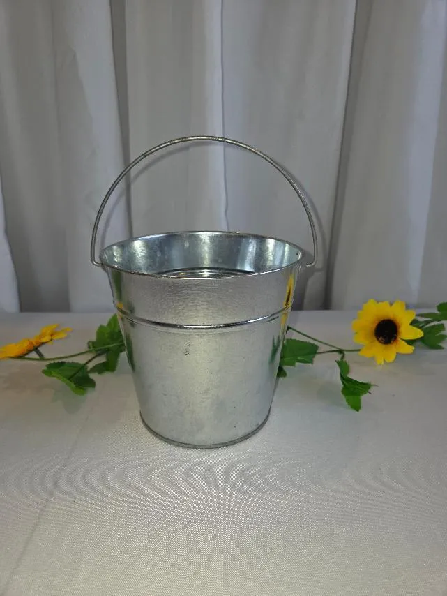 Galvanized Pail with Handles #Z