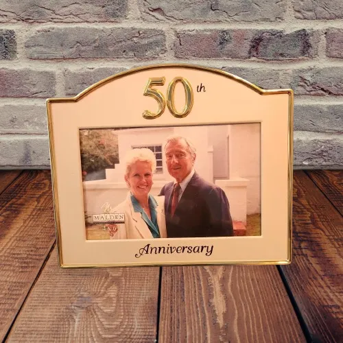 50th Wedding Anniversary Photo Frame