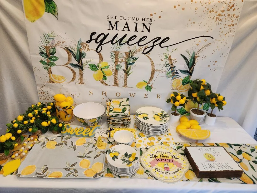 She Found Her Main Squeeze Bridal Shower Package (Lemonade or Lemons)