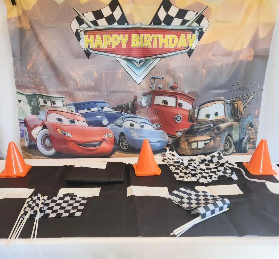 Cars Happy Birthday Race Car Party Package