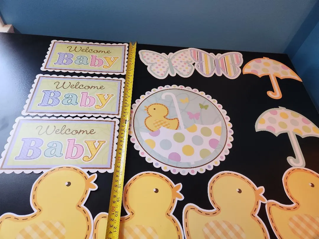 Baby Shower Unisex Yellow Duckies Decorations