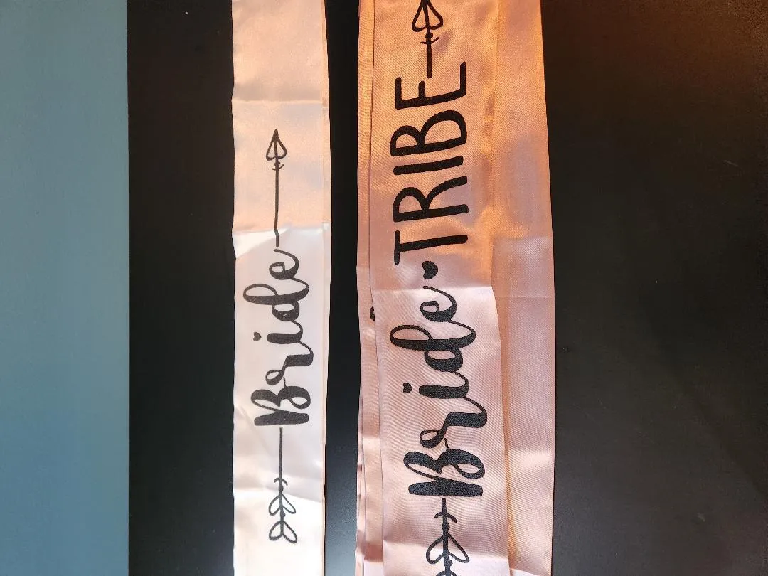 Bride Sash and Bride Tribe Shases Bridal Shower
