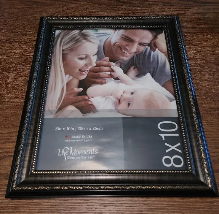 Black Frame 8x10 For Photos Signage Seating Charts  (QTY 4)   BF 11 12 13 14