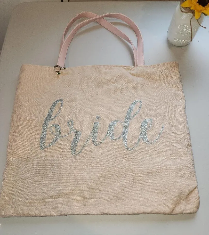 Reversable Bride / Honeymoon Tote Baby FOR SALE 