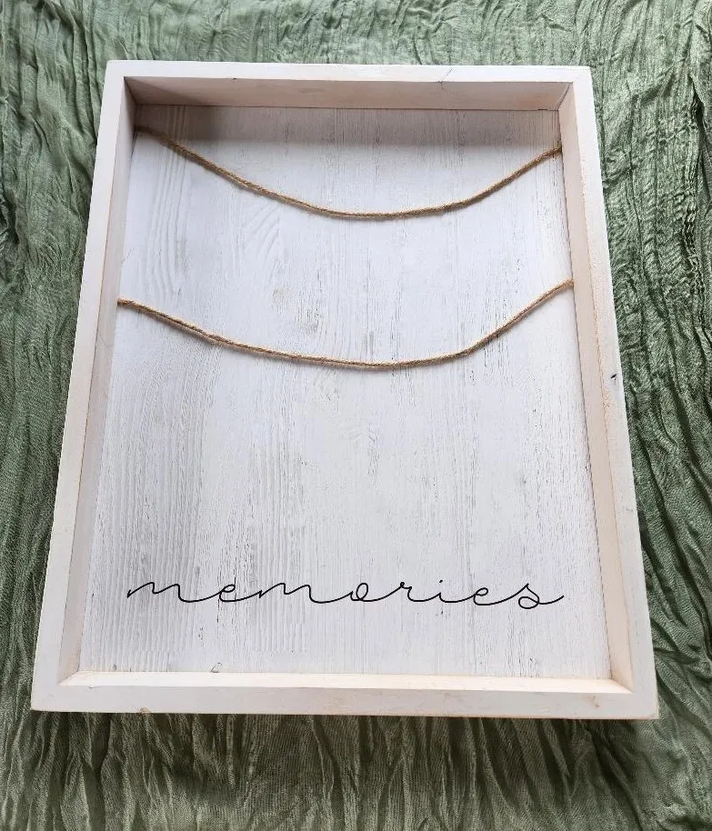 Memories 2 String Photo Frame Display 