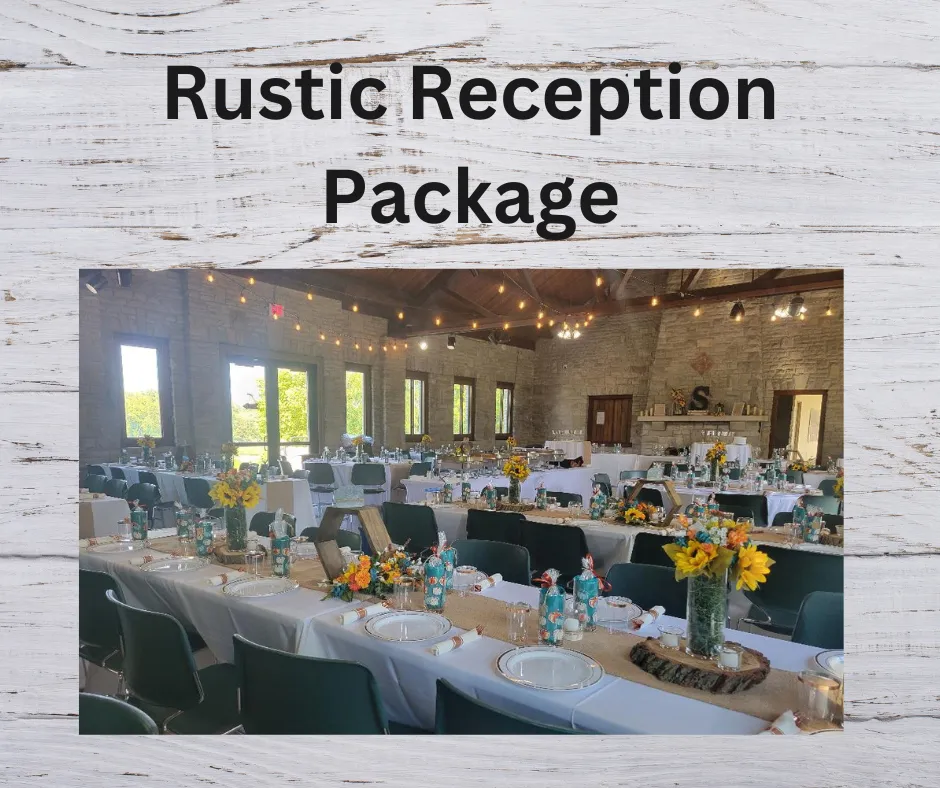 Rustic Reception  Decor Package