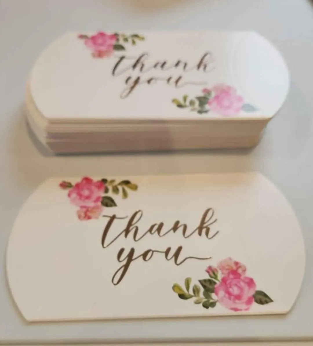 34 Favor Boxes for Thank You's Bridal Shower Baby Shower Wedding