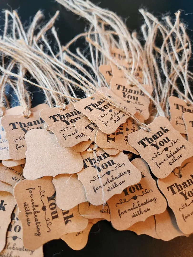 Thank You Tags From The Couple  FOR SALE